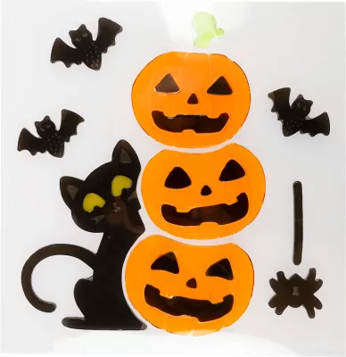 Halloweenowa żelowa dekoracja