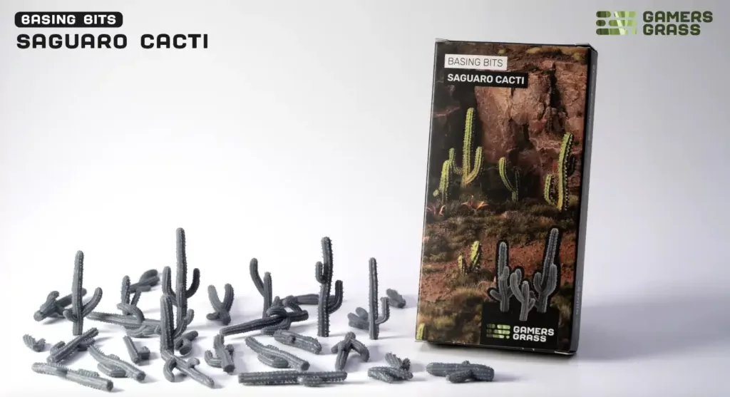 Gamers Grass: Basing Bits - Saguaro Cacti - tantis.pl