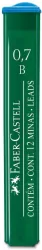 Wkład grafitowy B 0,7mm (12szt) FABER CASTELL