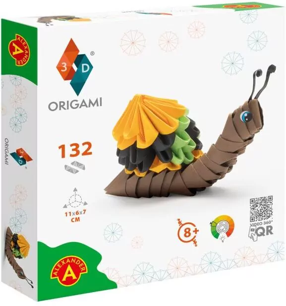 Origami 3D. Ślimak - tantis.pl
