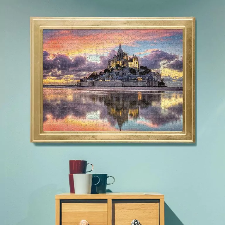 Puzzle 1000. High Quality Collection. Le Magnifique Mont Saint-Michel - tantis.pl
