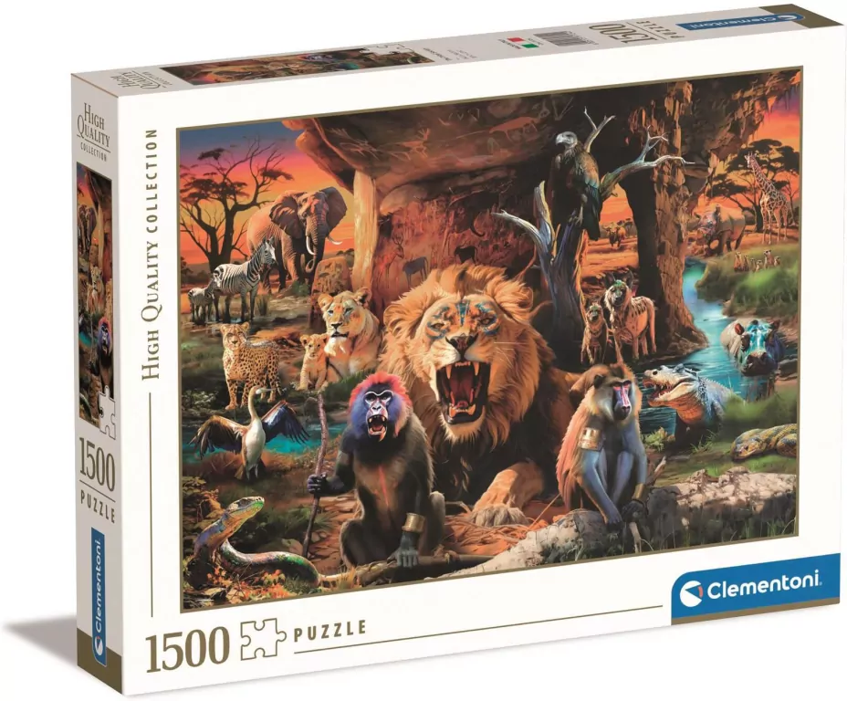 Puzzle 1500 HQ The Tribal Society - tantis.pl