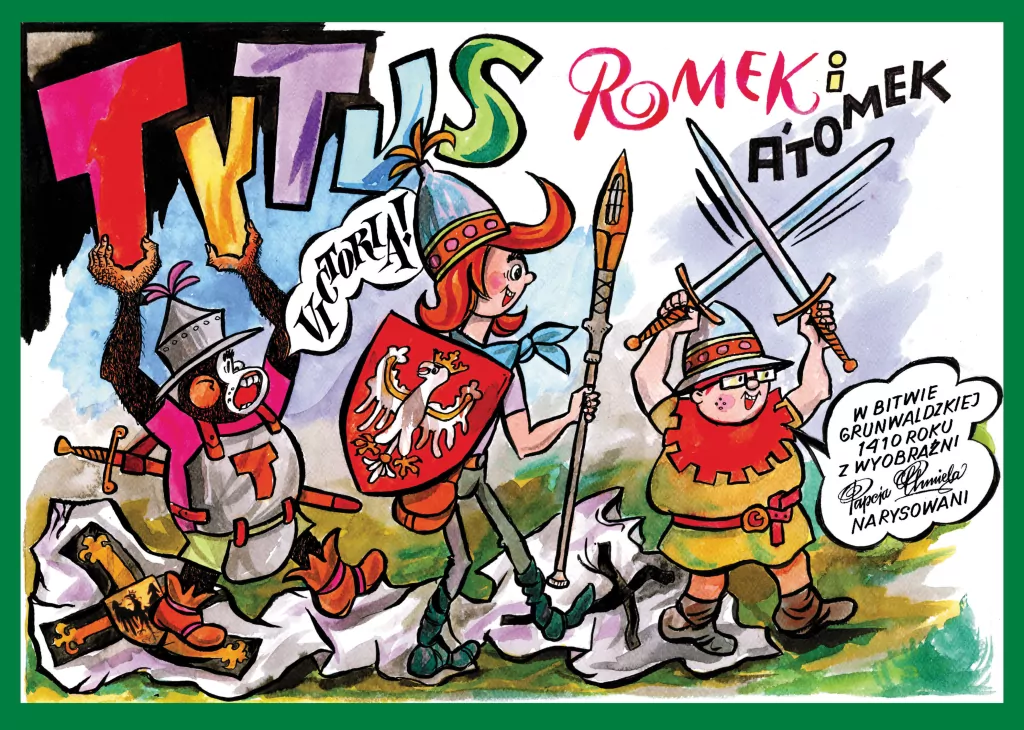Tytus, Romek i A'Tomek w bitwie grunwaldzkiej 1410 - tantis.pl