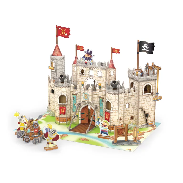 Cubic Fun. Puzzle 3D. Zamek piratów - tantis.pl