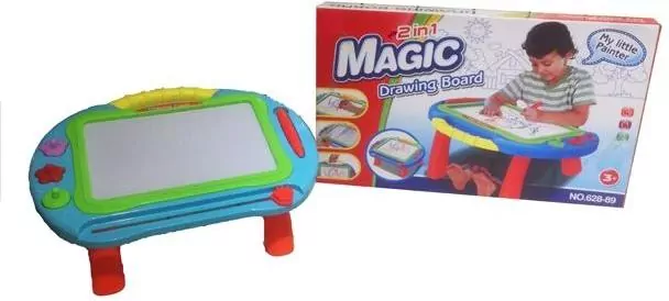 Tablica magnetyczna na nóżkach. Genialny dzieciak - tantis.pl