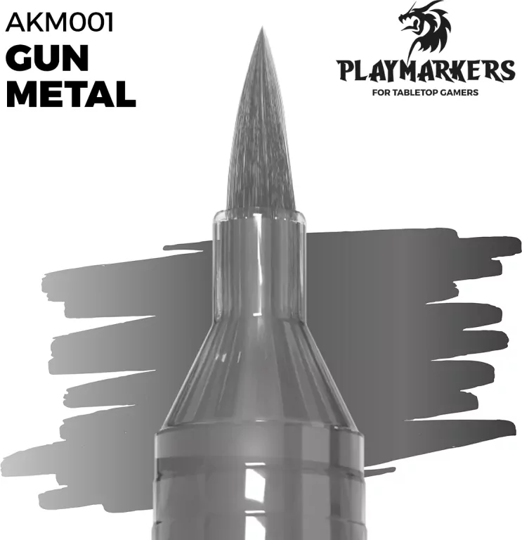 AK Interactive: Playmarkers - Gun Metal - tantis.pl