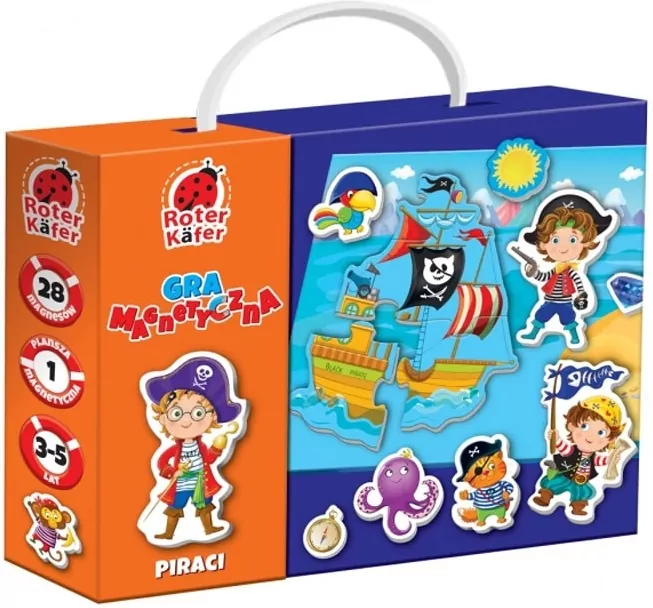 Piraci. Gra magnetyczna - tantis.pl