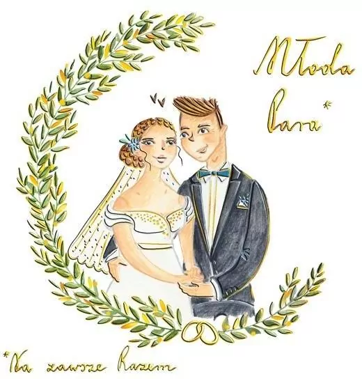 Karnet KW Ślub Para 4 - tantis.pl