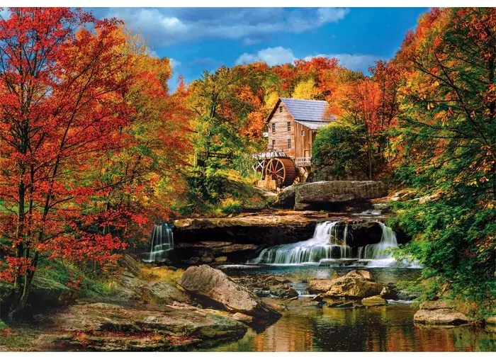 Puzzle 2000. Glade Creek Grist Mill - tantis.pl