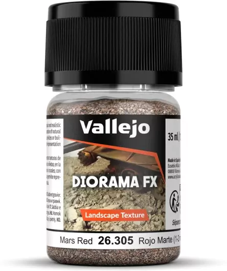 Vallejo: 26.306 - Diorama FX - Landscape Textures - Mars Red (2-5 mm) - tantis.pl