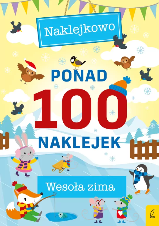 Ponad 100 naklejek. Wesoła zima - tantis.pl