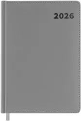 Kalendarz książkowy 2026 A4 grafitowy EASY