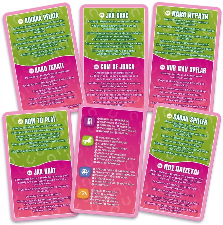 Top trumps Konie, Kucyki i Jednorożce - tantis.pl