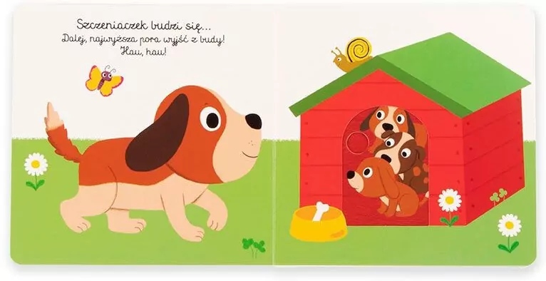 Dzień dobry, szczeniaczku! Akademia mądrego dziecka. Pierwsze bajeczki - tantis.pl