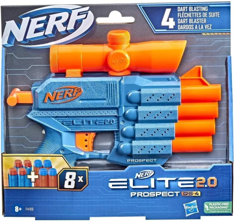 Wyrzutnia Nerf Elite 2.0 Prospect QS-4 - tantis.pl