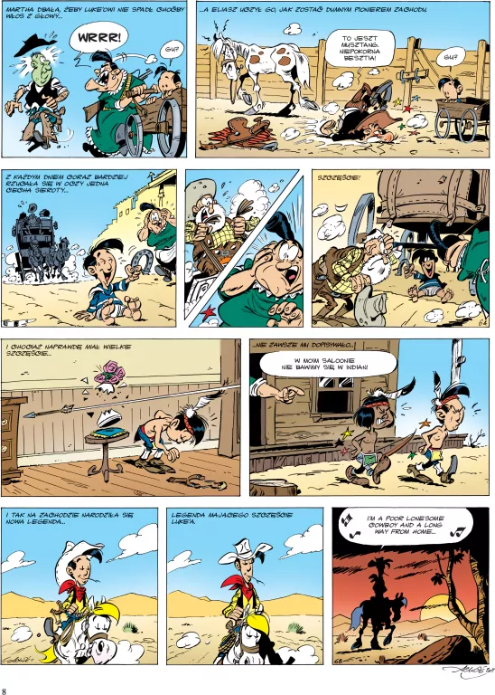 Uczeń kowboja. Kid Lucky. Tom 1 - tantis.pl