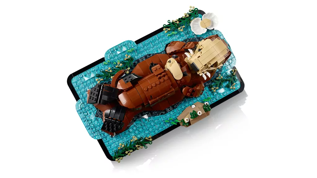 LEGO® Ideas. Pływające wydry 21366 - tantis.pl