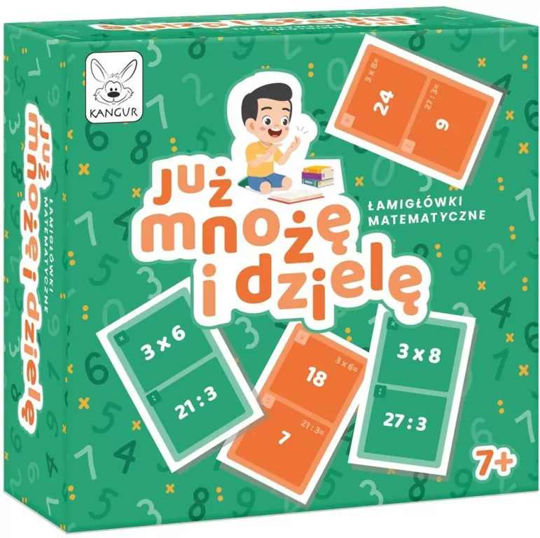Już mnożę i dzielę. Łamigłówki matematyczne - tantis.pl