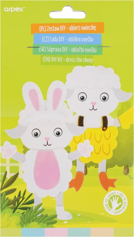 Zestaw DIY ubierz owieczkę - tantis.pl