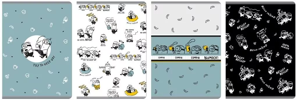 Zeszyt A5/60K linia Minionki - tantis.pl