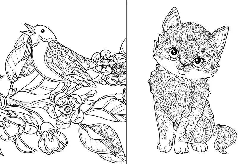 Розмальовка-антистрес.Щаслива мить - tantis.pl