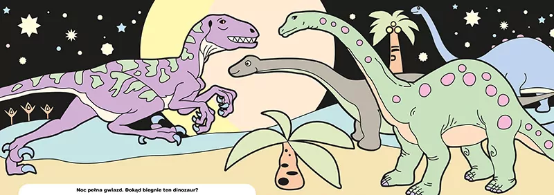 Dinozaury. Malujemy wodą - tantis.pl