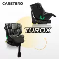 Caretero Fotelik Turox I-Size grafit (40-150cm) - tantis.pl