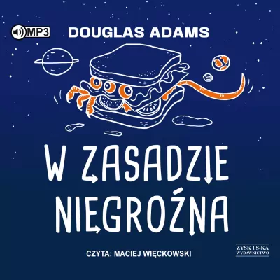 W zasadzie niegroźna. Autostopem przez Galaktykę. Tom 5 Audiobook