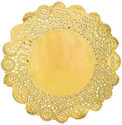 Podkładki pod talerze złote ok. 35,5cm