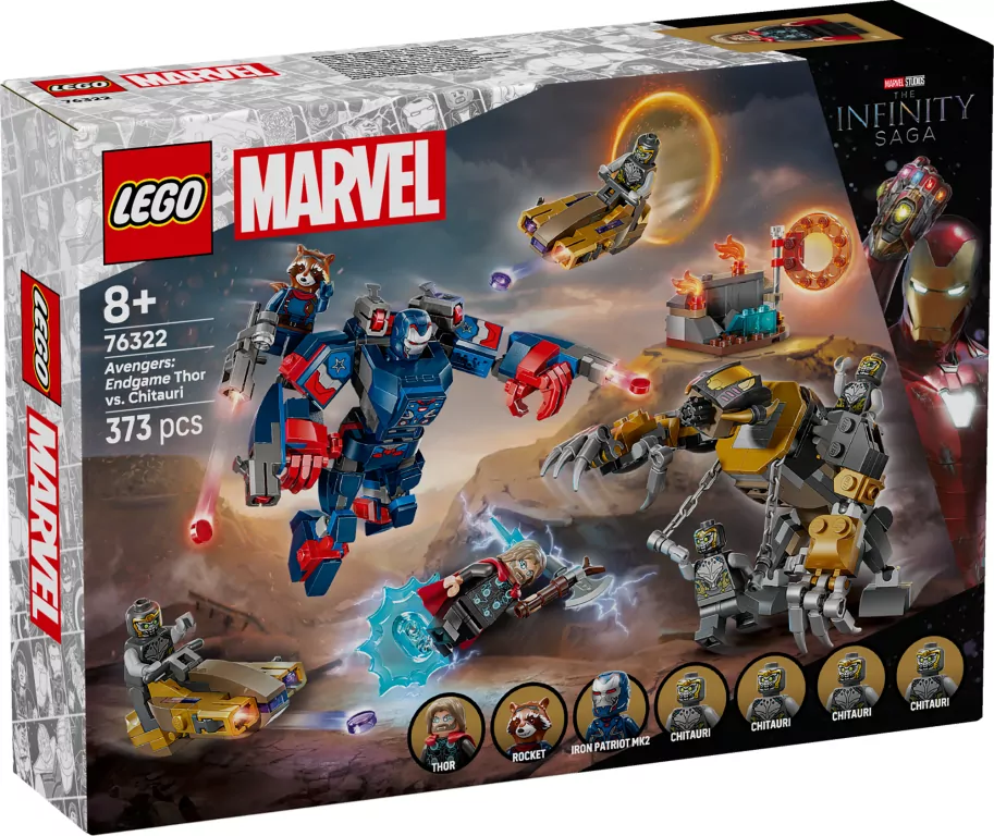 LEGO® Avengers: Koniec gry Thor kontra Chitauri 76322 - tantis.pl