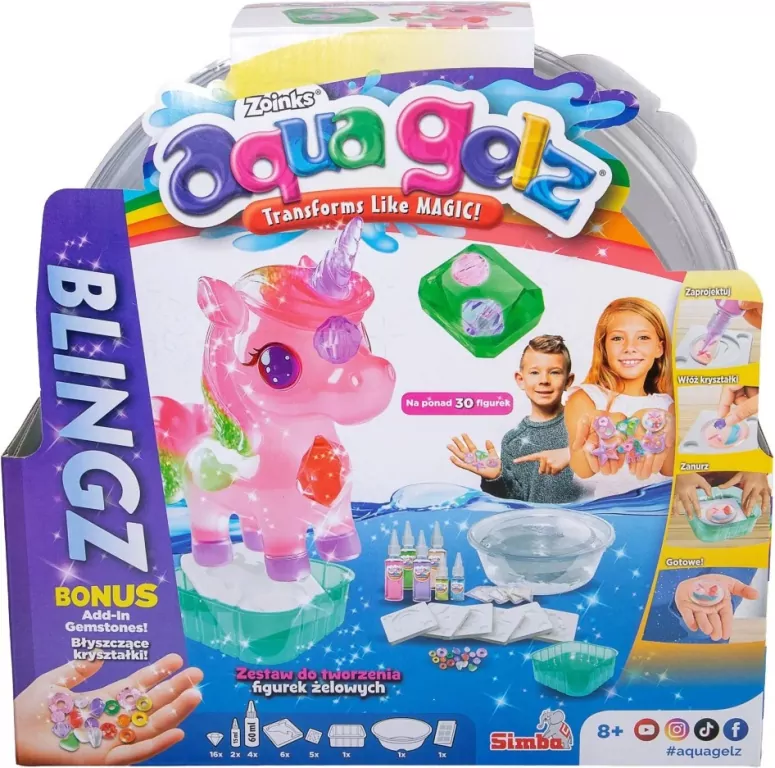 Aqua Gelz Deluxe Blingz cyrkonie - tantis.pl