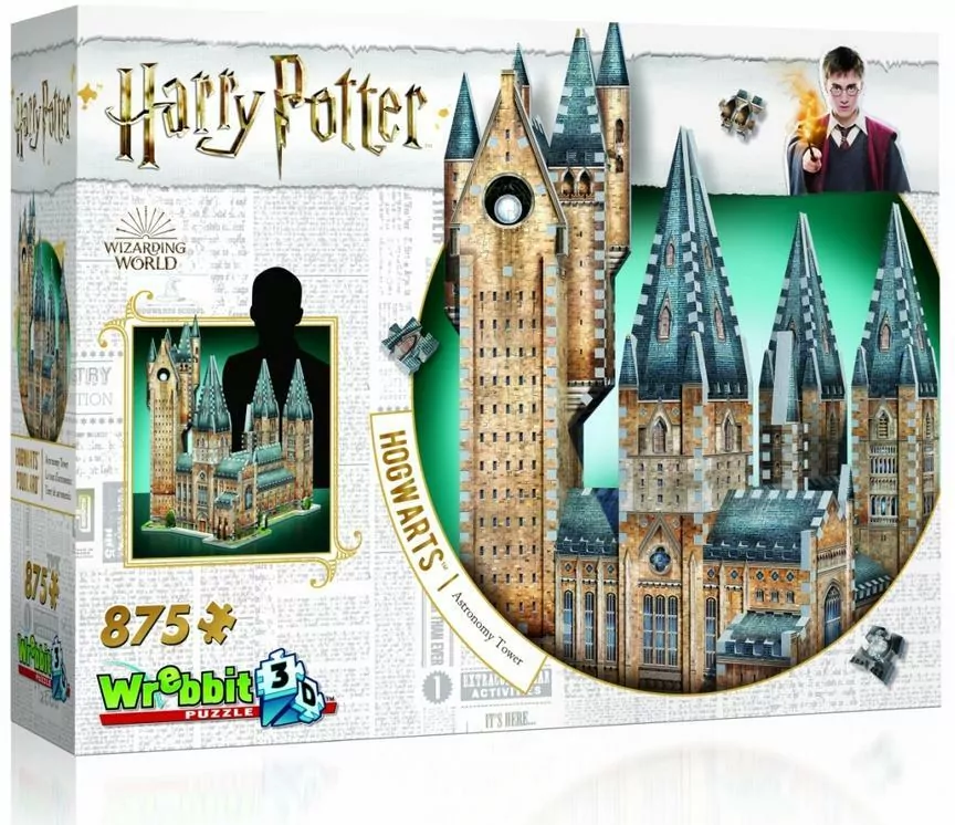 Wrebbit 3D Puzzle. Harry Potter. Hogwarts Astronomy Tower - tantis.pl