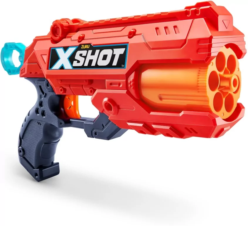 X-Shot. Wyrzutnia pomarańczowa. Excel Reflex, 12 strzałek - tantis.pl