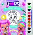 Malowanie farbkami. I love VIP Pets - tantis.pl