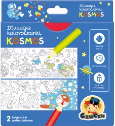 CzuCzu. Kosmos. Dłuuugie kolorowanki