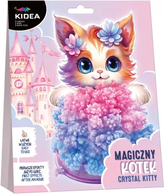 Kotek magiczny krystaliczny KIDEA