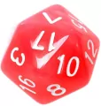 Komplet kości REBEL RPG - Kamienie Księżycowe - Awenturyn - tantis.pl