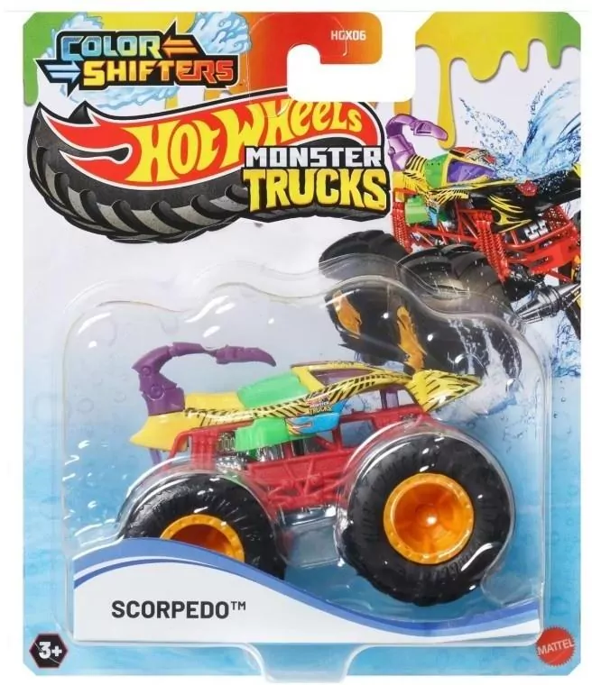 Hot Wheels Monster Trucks Colour Shifters - tantis.pl