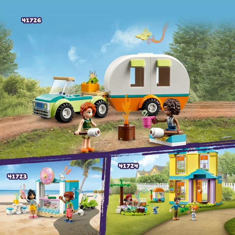 LEGO® Friends. Wakacyjna wyprawa na biwak. 41726 - tantis.pl