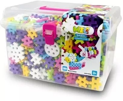 Klocki Meli Basic Constructor Pink Travel Box 1000 - tantis.pl