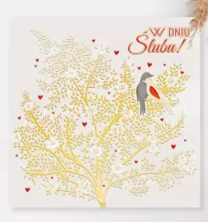 Karnet KW Ślub Drzewo