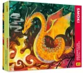Książka i puzzle. Smoki, 100 elementów - tantis.pl