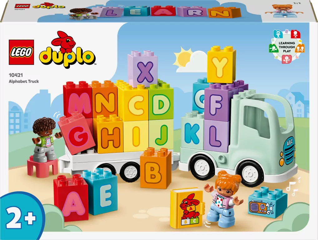 LEGO® DUPLO® Town. Ciężarówka z alfabetem 10421 - tantis.pl