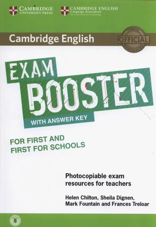Cambridge English Exam Booster for First and First for Schools with Answer Key. For Teachers - tantis.pl