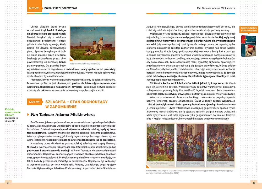 Opracowania lektur motywy. Szkoła podstawowa - tantis.pl