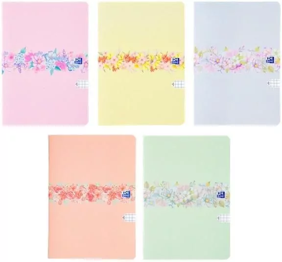Zeszyt Floral. A5/32K kratka. 10 sztuk - tantis.pl