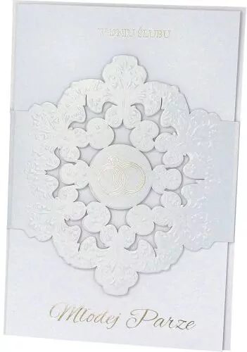KARNET SLUB B6 Z KOP ZLO NER D-002 FOL - tantis.pl