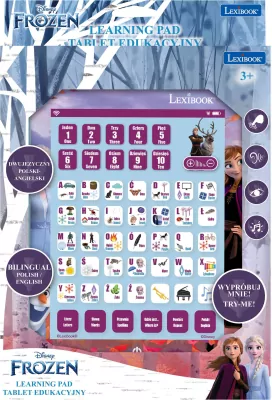 Dwujęzyczny tablet edukacyjny. Frozen (PL/EN)