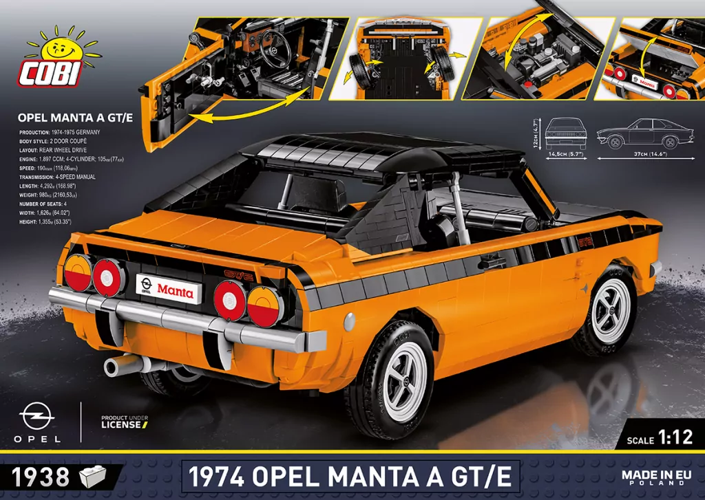 Opel Manta A GT/E 1974 - tantis.pl