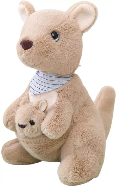 Kangur pluszowy z młodym 23cm - tantis.pl